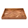 Serveringsbakke Sildeben i Akacie (48x35,5cm)