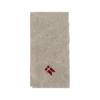 Serviet m. Broderet Dannebrog (40x40cm)
