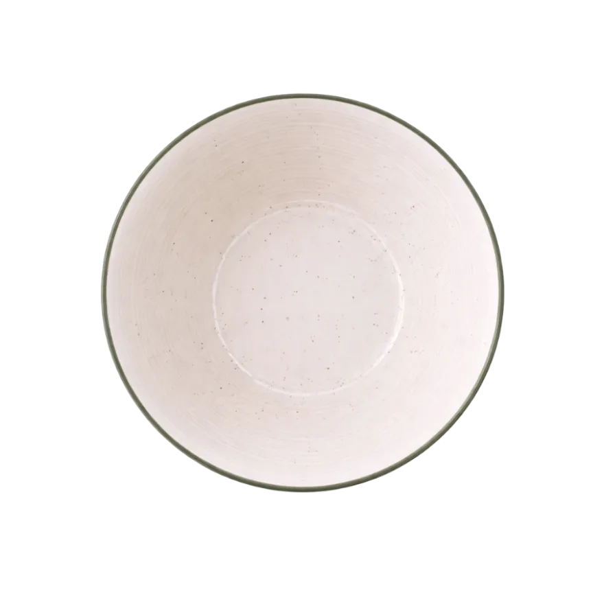 Skål GANI m. Markblomster i Creme (Ø15x7cm)