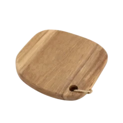 Skærebræt m. Jutestrop (18x17x1,5cm)