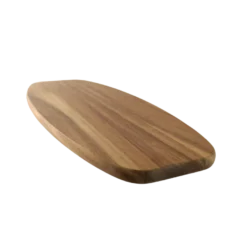 Skærebræt Oval i Akacietræ Træ (49x20x1,5cm)