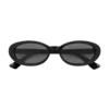 Solbriller Double Turtle i Sort