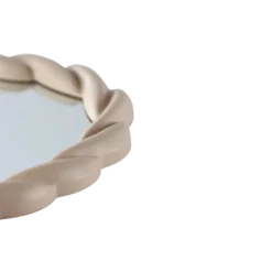Spejl FADDA i Beige (25x34,5x2,7cm)