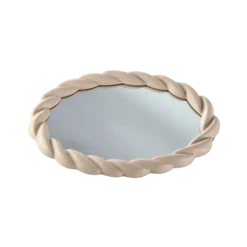 Spejl FADDA i Beige (25x34,5x2,7cm)