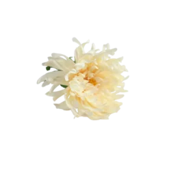 3 stk. Blomst i Creme Farve (H63cm)