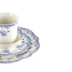 6 stk. Frokosttallerkener DINNA i Blå (Ø19,3x1,7 cm)