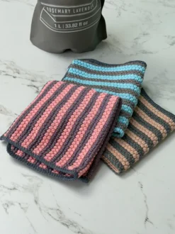 6 stk. Karklude i Mikrofiber (25x25cm)