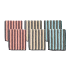 6 stk. Karklude i Mikrofiber (25x25cm)