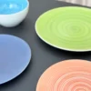 6 stk. Middagstallerkener i Blå Swirl (Ø28cm)
