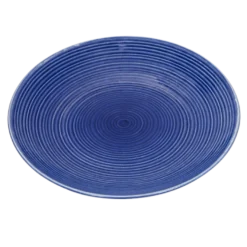 6 stk. Middagstallerkener i Blå Swirl (Ø28cm)