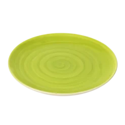 6 stk. Middagstallerkener i Grøn (Ø28cm)