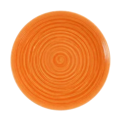 6 stk. Middagstallerkener i Orange (Ø28cm)