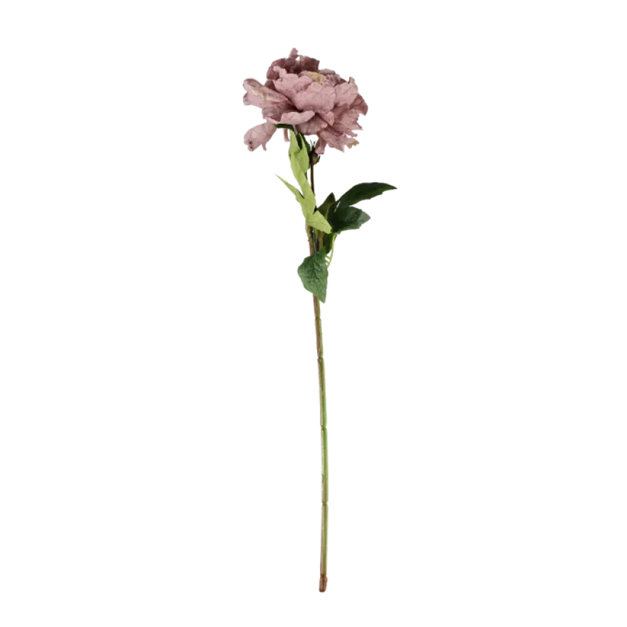 3 stk. Pæon Blomst I Lyse Lilla (H64cm)