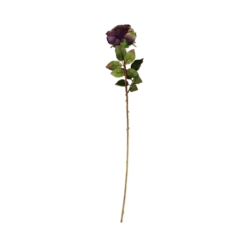 3 stk. Roser i Lavendel Farve (H68cm)