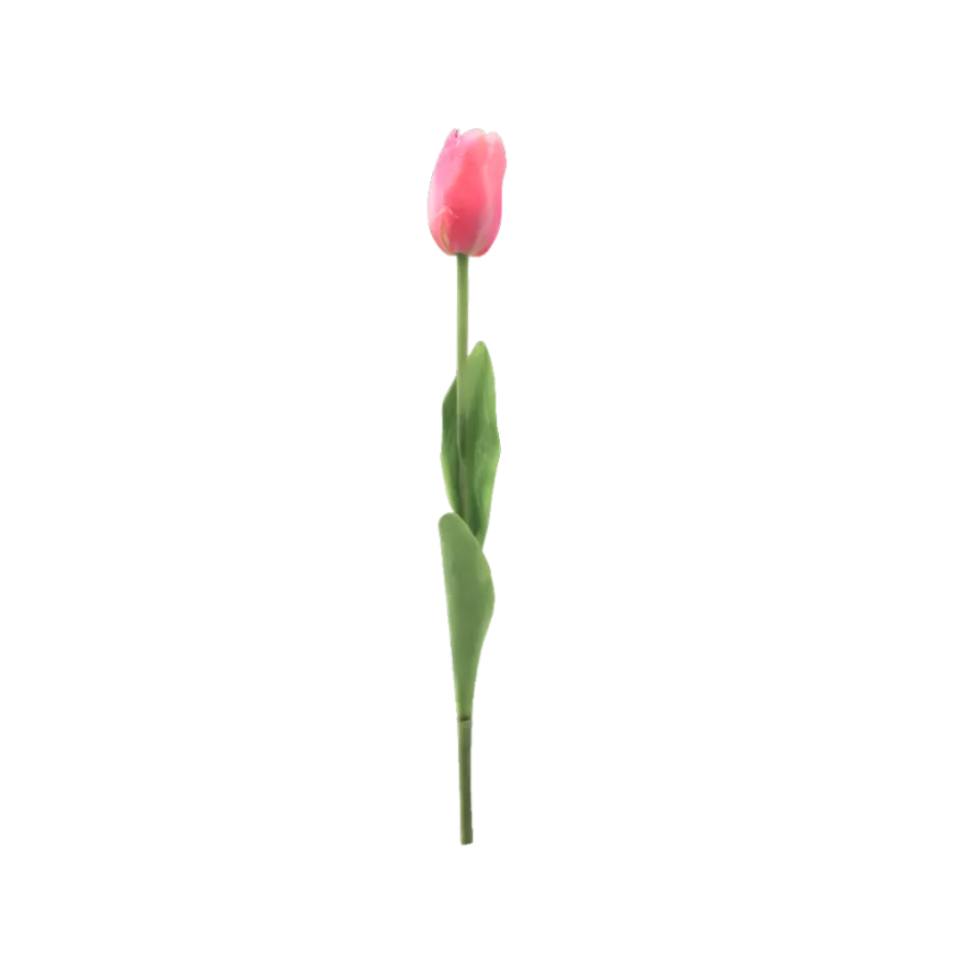3 stk. Tulipaner i Lyserød (H48cm)