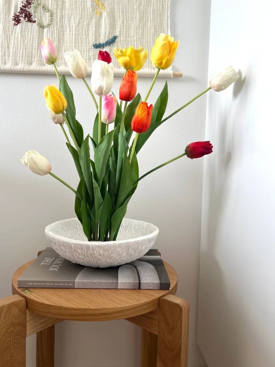 3 stk. Tulipaner i Lyserød (H48cm)