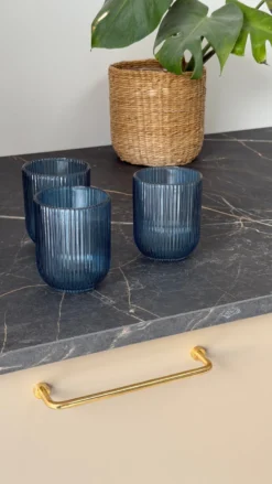 6 stk. Vandglas MEYA i Blå (270ml)