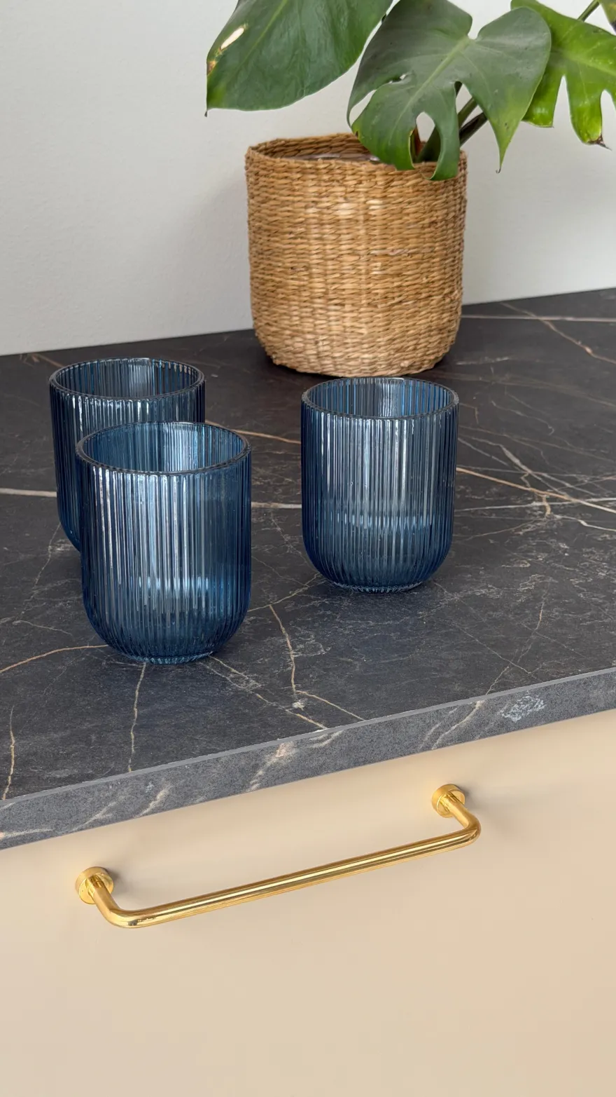 6 stk. Vandglas MEYA i Blå (270ml)