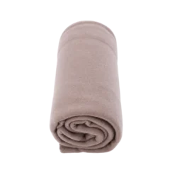 Tæppe Fleece i Taupe (125x150cm)