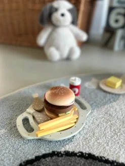 Trælegetøj Burger Sæt
