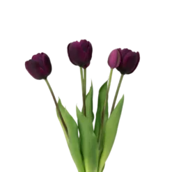 Tulipaner Buket i Lilla (H40cm)