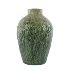 Vase FLOREN i Grøn (Ø17x25 cm)
