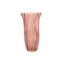 Vase Glas EDELLE i Amber (Ø13,5x25,5cm)