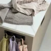 Viskestykke CORFITZ i Striber Beige/Grå 2-pak (50x70cm)